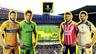 eFootball 2024 Liga BBVA MX FACES