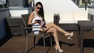 Becky - Relaxing Barefoot Outdoors