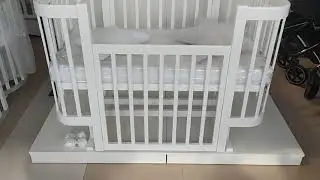 Відео огляд Овальне ліжко Мія маятник + колеса
