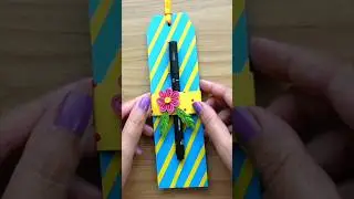 Pen Holder Bookmark #teacher #teachersdaycraft #shorts #shortvideo #video #trending #bookmark #art