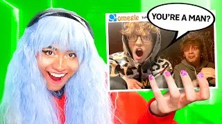 Catfishing Men on Omegle!