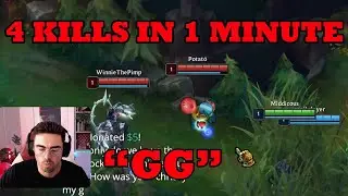 Midbeast and Ezreal decide to CHEESE enemy Botlane