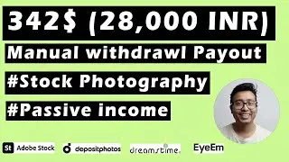 How to Manually  withdraw  payout from Dreamstime, Adobe stock, Depositphotos and EyeEm! (Live demo)