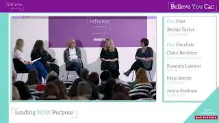 ReframeWIT: Leading With Purpose x Panel 1