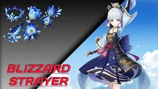 How to Farm Blizzard Strayer Artifacts with Low Level party in Genshin Impact