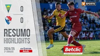 Resumo: Estoril 0-0 Gil Vicente (Liga 24/25 #3)