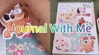 Journal With Me |Aesthetic #journalwithme #aesthetic #journaling #scrapbooking