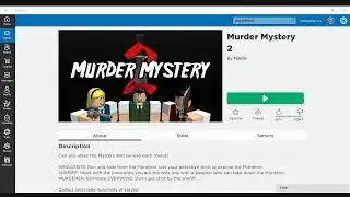 Playing roblox
