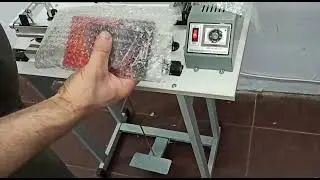 Запайщик импульсный с ножом sftd-400
