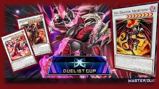RED DRAGON ARCHFIEND DECK IN DUELIST CUP VS META DECKS | YUGIOH! MASTER DUEL