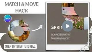 How to Create a Seamless Seasonal Loop in Canva | Match & Move Tutorial | ZD Studio Lab