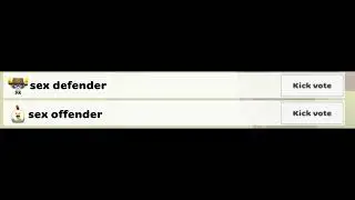 sex offender VS sex defender