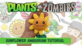 Tutorial Girasol Amigurumi - Plants vs Zombies