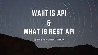 What Is REST API - beginners
