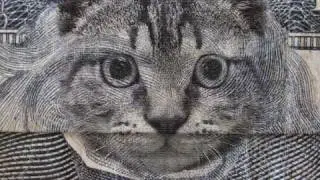 Hidden images on money