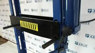 ДЕМОНСТРАЦИЯ: Пресс AE&T T61220TF 20т с ножным приводом гидравлический