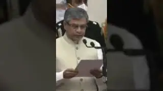 Ashwini Vaishnaw takes oath as union minister at Rashtrapati Bhavan#CabinetExpansion | #Govt #shorts