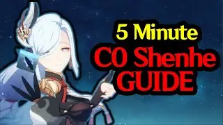 C0 Shenhe Guide In 5 Minutes! Is Her INSANE BUFFS Worth It?| Genshin Impact