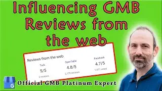 Understanding - Reviews from the Web - on Google My Business