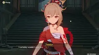 First meeting with Kujou Sara #gameplay #genshin #genshinimpact #hoyoverse #hoyolab