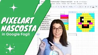 Attività didattica in Pixelart: Disegno Nascosto in Fogli Google