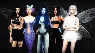 HALLOWEEN COSTUMES || The Sims 4 Fantasias (w/ CC List)
