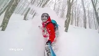 Freeride au Japon avec Travis Rice & Léo Slemett !