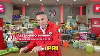 Mensaje de nuestro Presidente Alejandro Moreno desde el Centro Nacional de Acopio del PRI