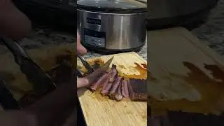 Cooking New York Strip Steak the @gordonramsay way to med rare How’d I do? #meat #beef #carnivore