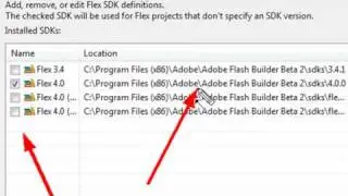 Installing a New SDK in Flash Builder (and Eclipse)