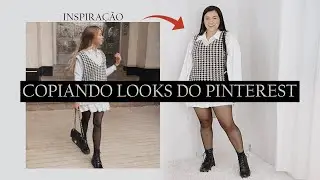 Looks inspirados o Pinterest com o que tenho em casa - Deislaine