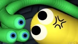 Стрим по Slither.io и по крутому видео