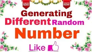 Ep - 03 | Generating Different Random Number Every Time | With Example