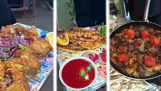 The art of preparing Azerbaijani kabab assortment and other dishes