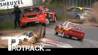 NK Rallycross Valkenswaard | 4K | Crash and action by ProTrack Media