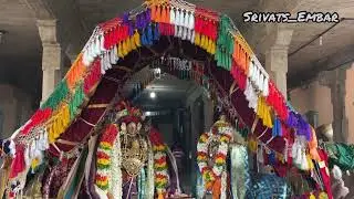 Thiruvali-Thirunagari Sri Thirumangai Azhwar Utsavam Pallakku Purappadu