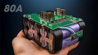 This DIY 21V Battery Pack Can Discharge 80A?!