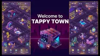 Tappy Town by Tapswap is now Live - Happy Building! Grow Your Facilities
