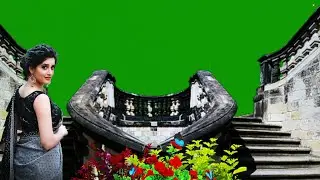 Nature Green Screen / Green Screen Effects / Free Green Screen / Green Screen Background / Stairs