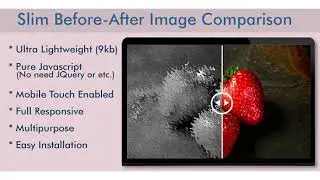 Slim Before-After Image Comparison Slider | Codecanyon Scripts and Snippets