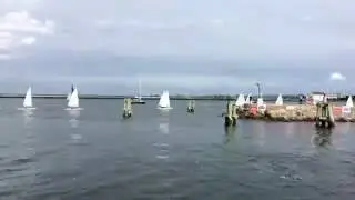 Westmole Warnemünde 360° Panorama Zeitraffer Time Lapse  Warneünder Woche Segeln