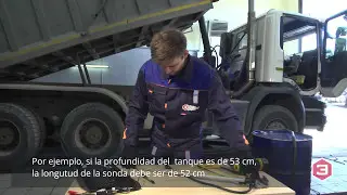 Instalación del sensor de nivel de combustible ESCORT
