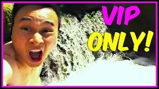 MINI WATERFALL ALL TO OURSELVES!