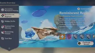 Genshin Impact | Reminiscent Regimen Event