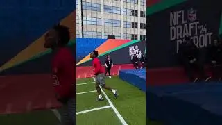 IShowSpeed Runs A 4.44 40-Yard Dash At The NFL Draft 😳 