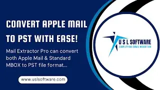 Apple Mail to PST Converter | Convert MBOX to PST