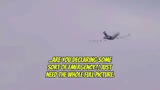 Mayday!! 🚨🚨 Loss of Flight Control 🤯😱 #atc #planespotting #aviation