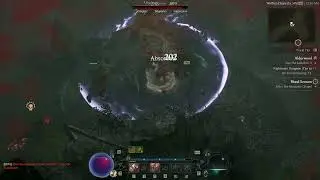 Diablo IV - Nightmare Dungeon tier 6 - Aldurwood - Necromancer