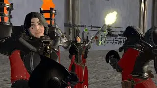 5th Company Battle Sister Chaos (Luna Wolves 16.10.2022) #warhammer40k #vrchat #pvp