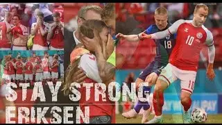 Detik detik Eriksen pingsan Get well soon Eriksen  Euro 2020 Denmark
